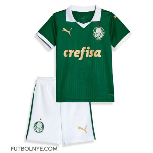 Camiseta Palmeiras Primera Equipación para niños 2024-25 manga corta (+ pantalones cortos)